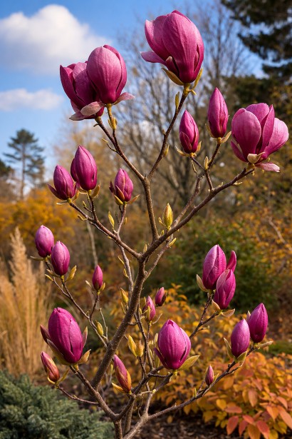 Магнолія гібридна Антьє Занді|Magnolia hibrida/hybrids Antje Zandee|Магнолия гибридная Антье Занди